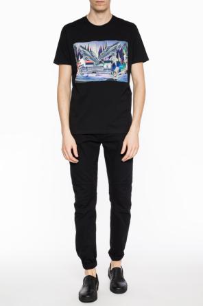 T-shirt with glitter trimming, zdjęcie 2 T-shirt with glitter trimming od Versace Versus
